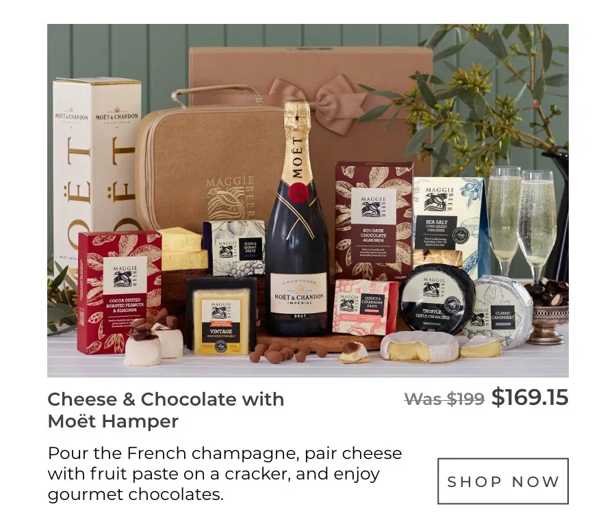 Cheese & Chocolate with Moet Hamper