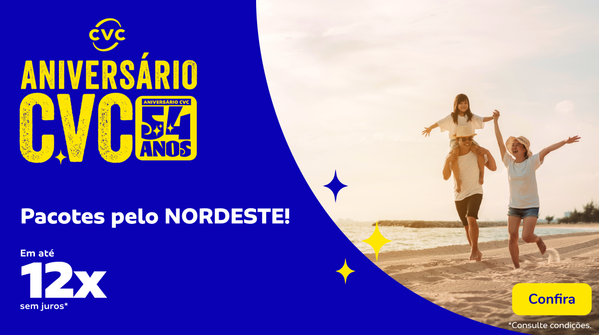 Pacotes pelo NORDESTE!