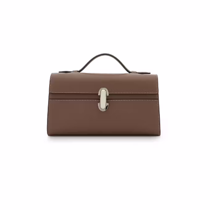 The Symmetry Leather Pochette