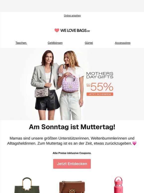 Sonntag ist Muttertag!