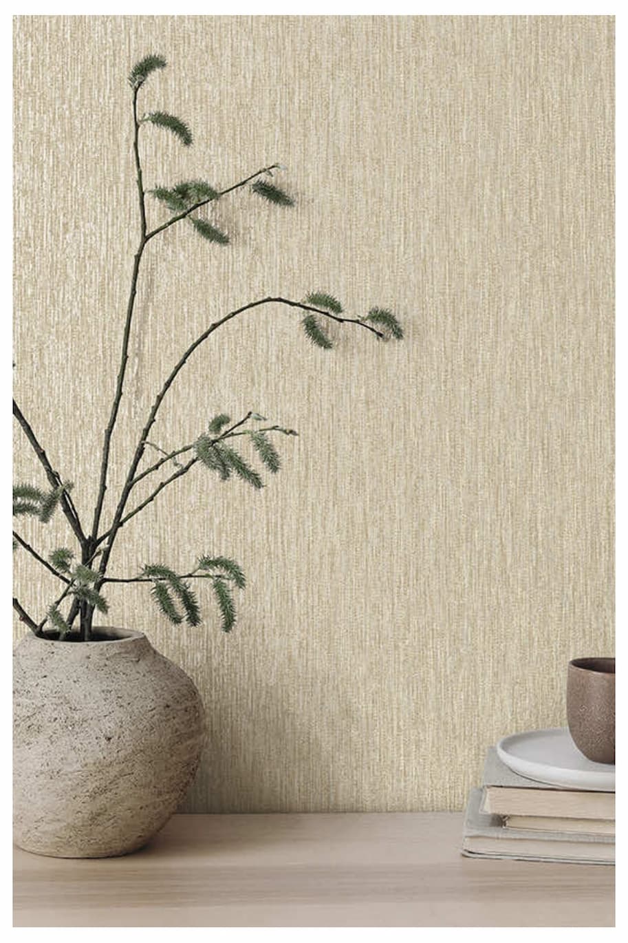 Textura Textured Wallpaper Cream Holden 66143