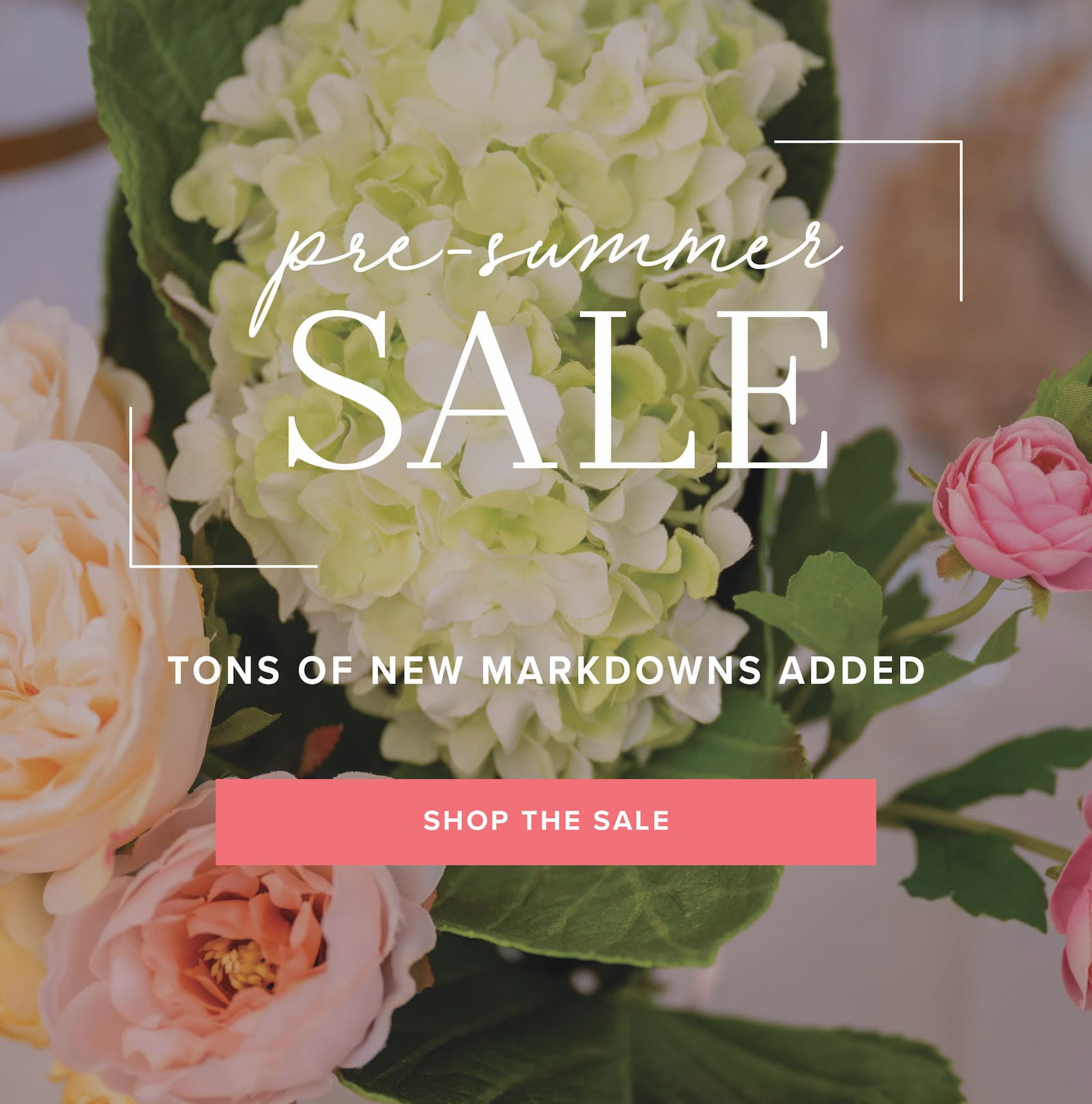 Pre-summer sale, tons of new markdowns
