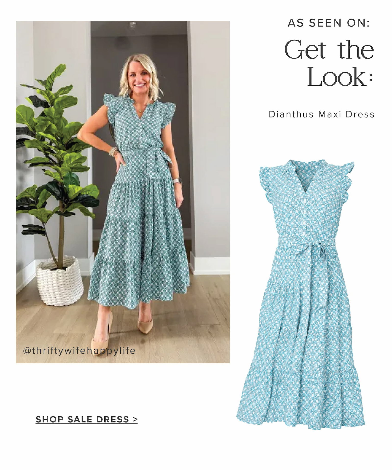 Get the look: Dianthus Maxi Dress