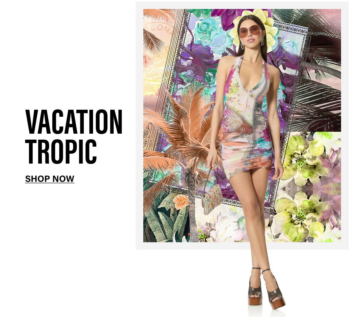 VACATION TROPIC - ANDOVER DRESS