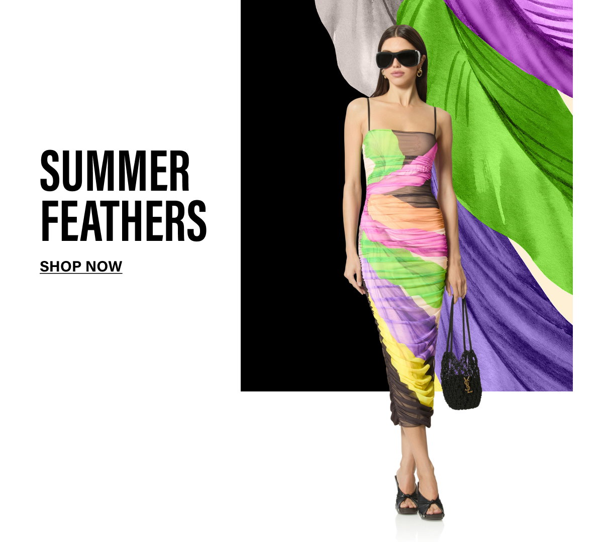 SUMMER FEATHERS - HAZEL DRESS