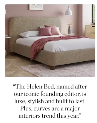 Cosmopolitan Helen Upholstered Ottoman Bed Frame
