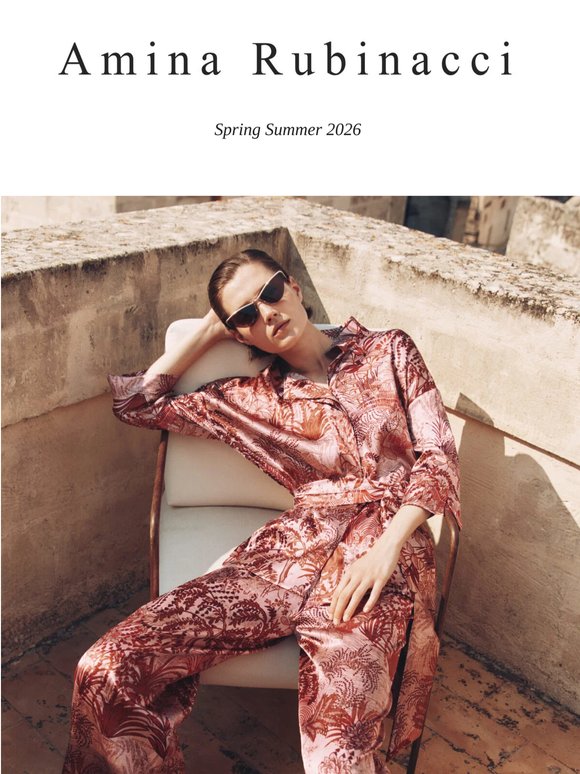 Amina Rubinacci - The boldness of red