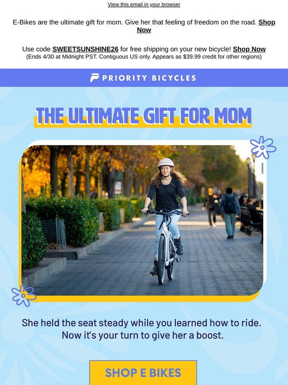 Give Mom a Boost this Mother’s Day ⚡