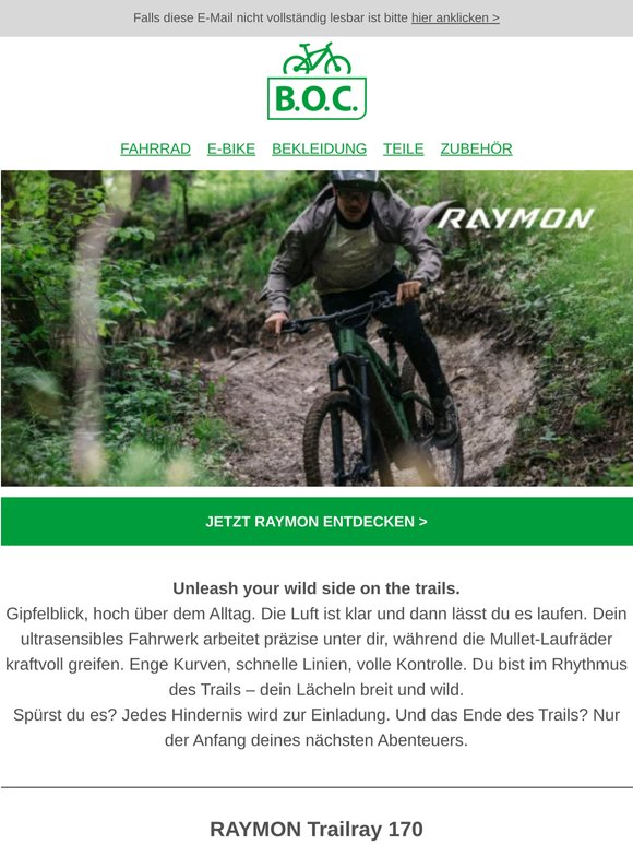 Trailray von RAYMON