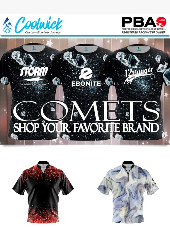 Branded Comets Jerseys! ☄️✨