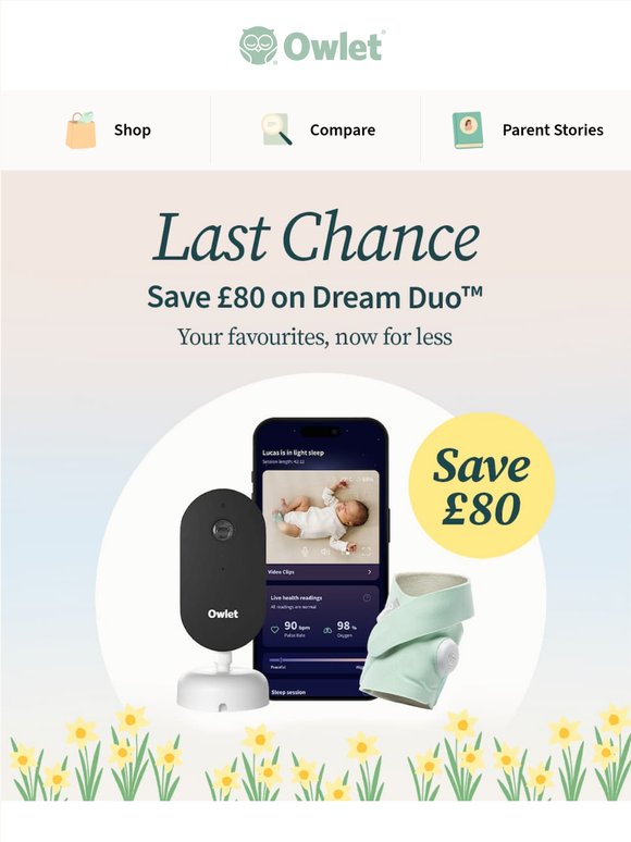 Final nudge: save £80 by midnight