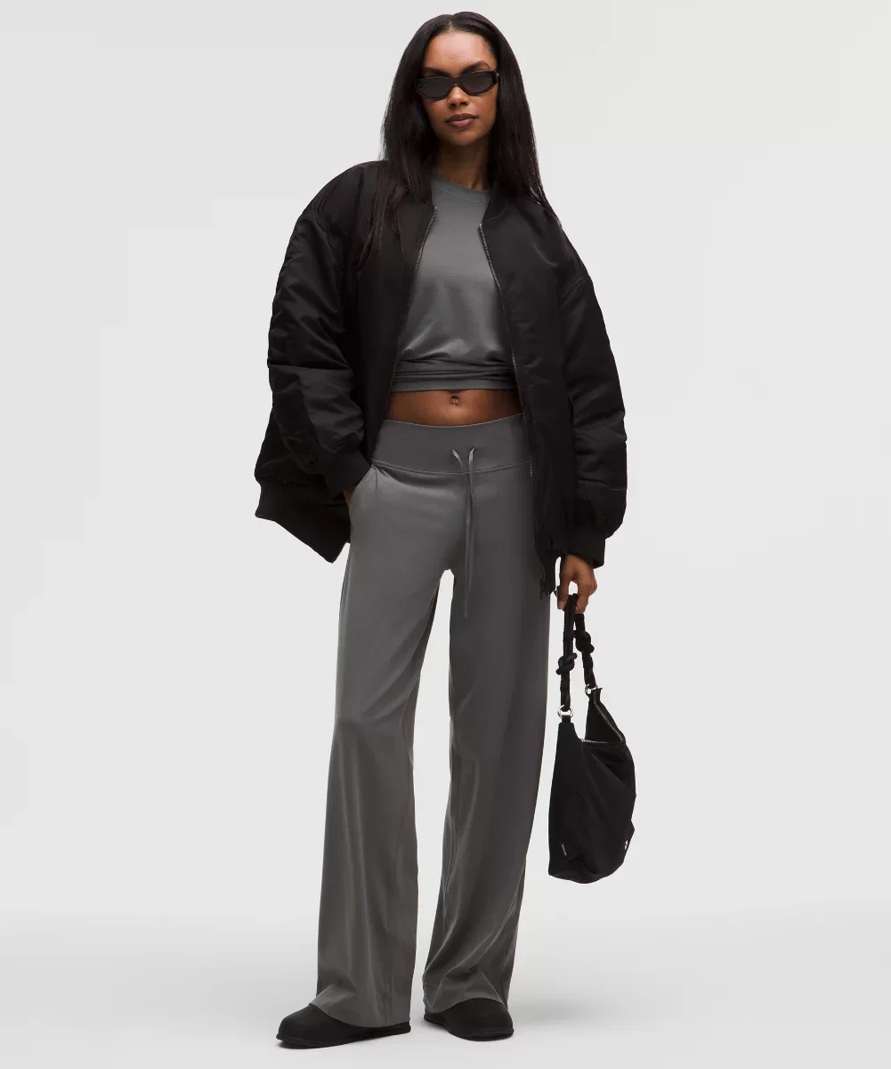 Groove Wide-Leg High-Rise Pant Regular