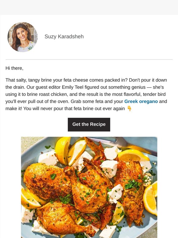 🍋 Don't Pour that Feta Brine Down the Drain!