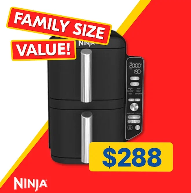 Ninja Doublestack XL 2 Basket Air Fryer