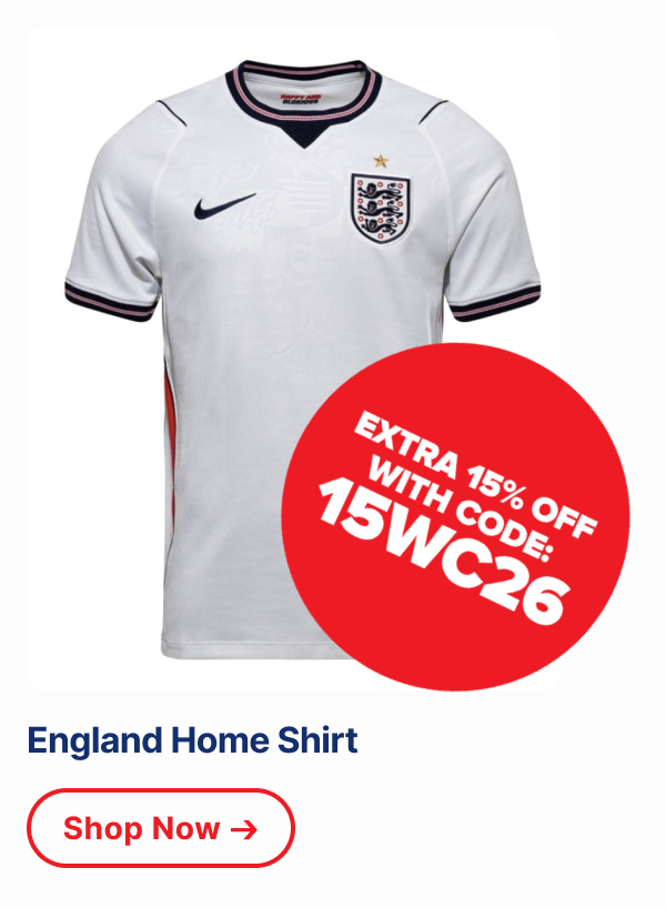 England Home Shirt