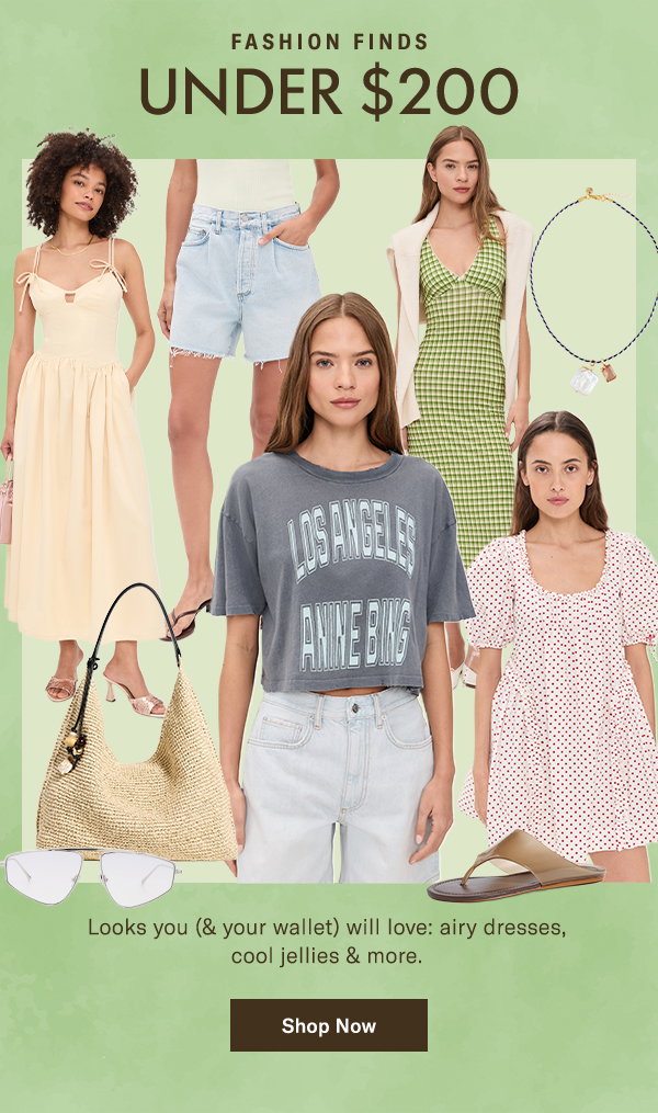 Fashion Finds: Under 200