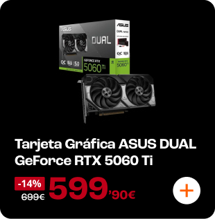 21 Aniversario Tarjeta Gráfica Asus GeForce RTX 5060