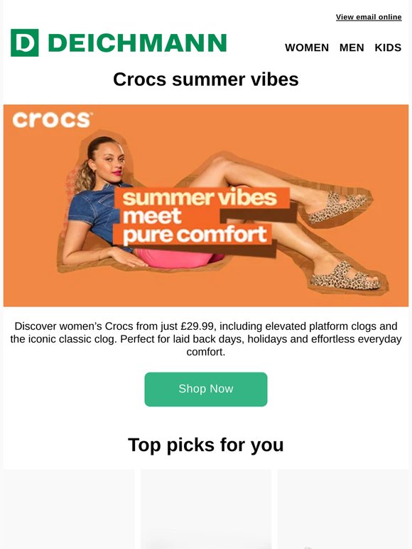 New Crocs? 👀 From £29.99