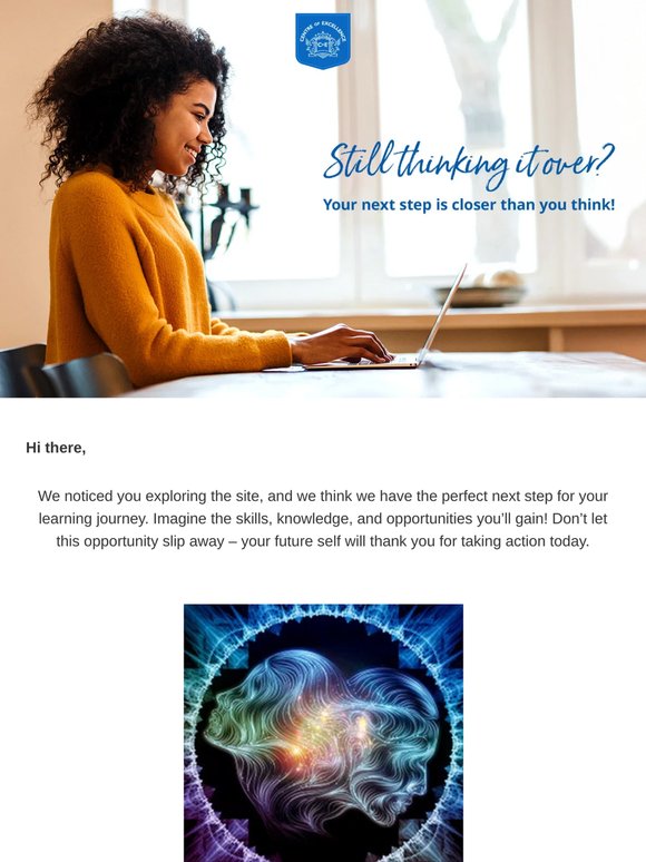 Still thinking about that course, ?