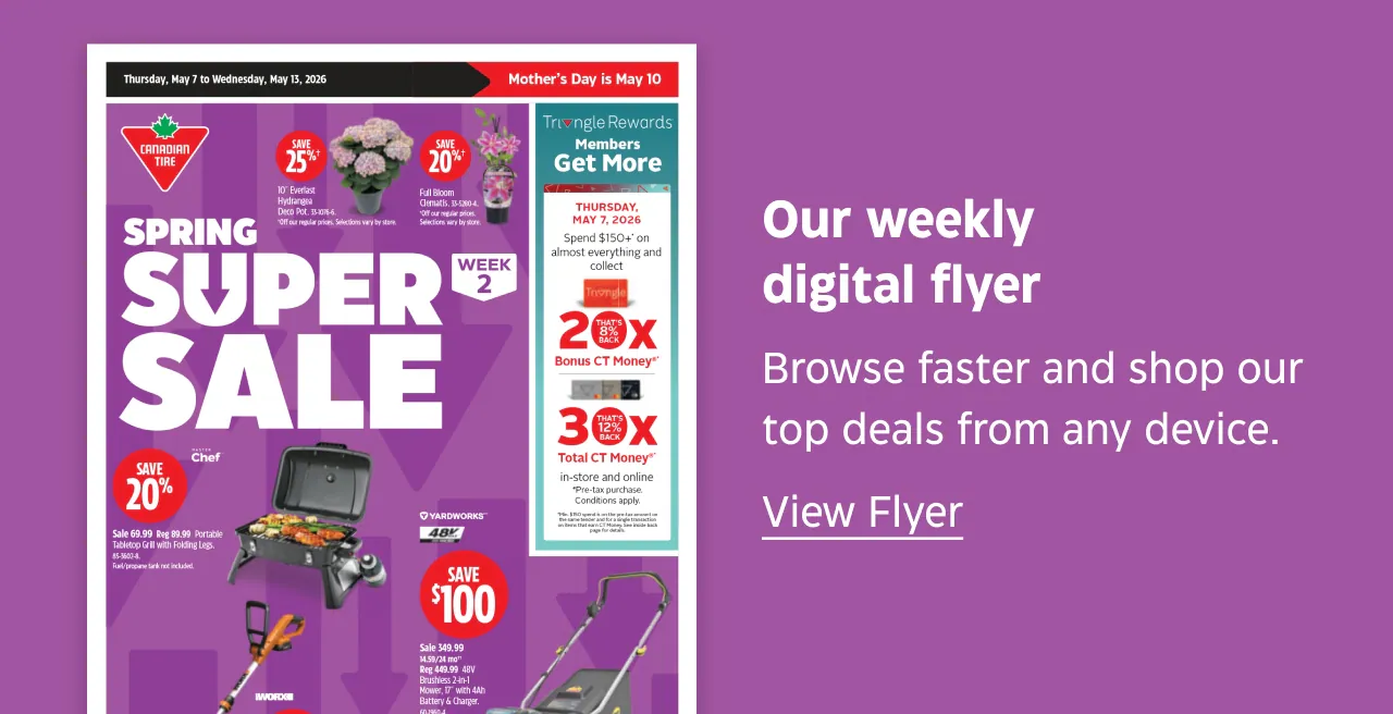 Our weekly digital flyer. Browse faster and shop our top deals from any device.
