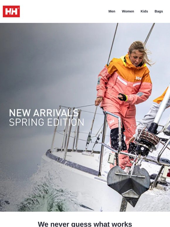 New arrivals are sailing in