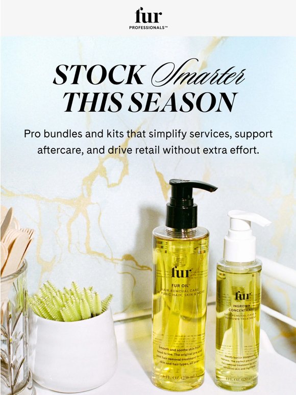 Save more when you stock smarter