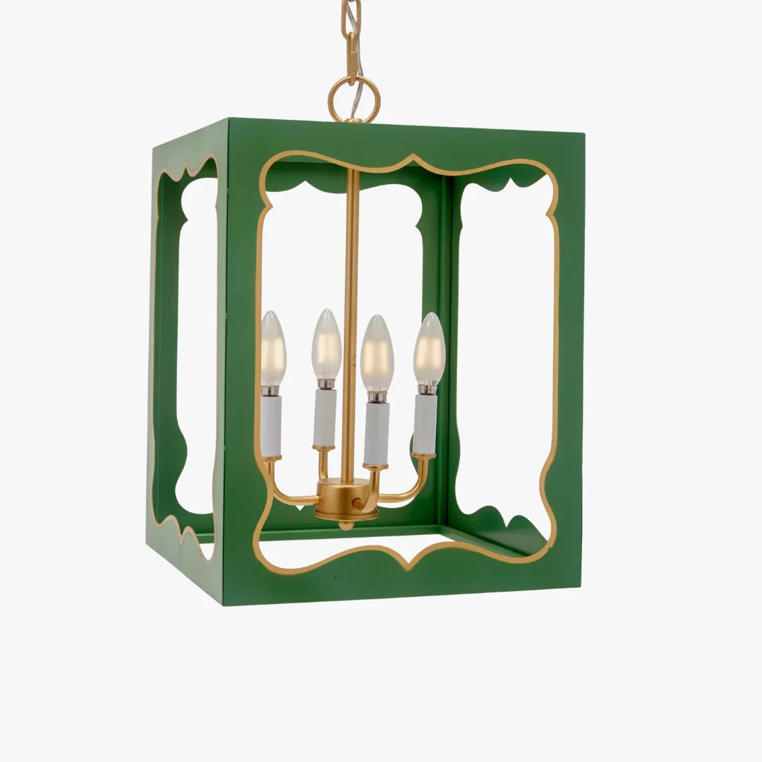 Image of Pauline Green and Gold Lantern