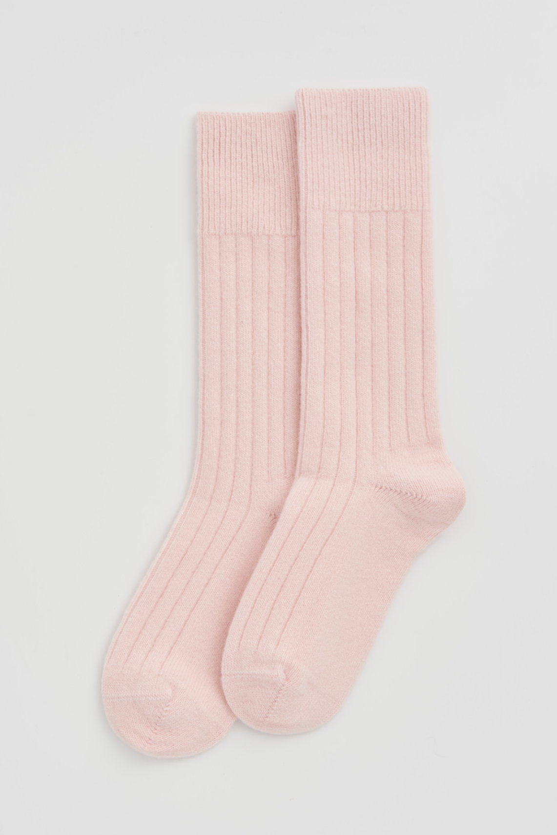Frosting Pink Merino Bed Socks