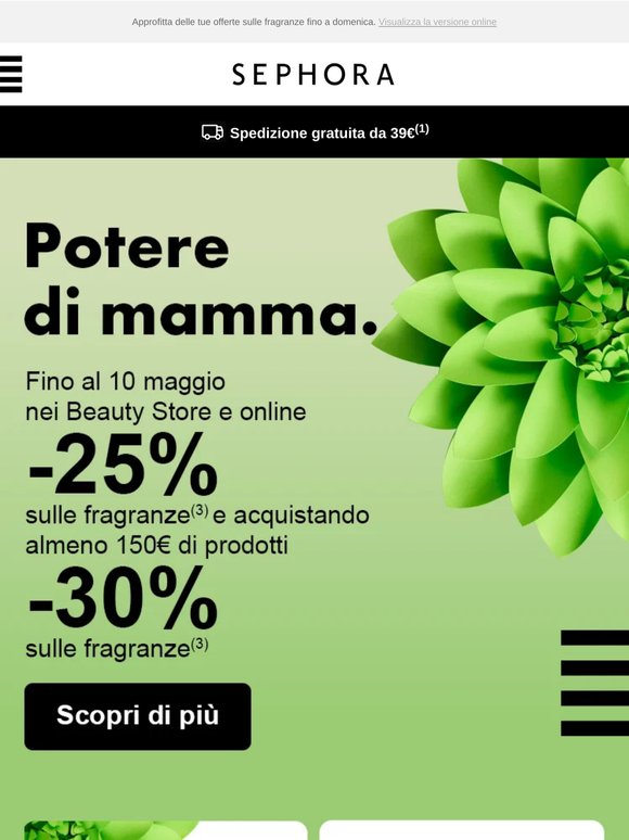 Ultimi giorni fino al -30% sul tuo Beauty Shopping! ⏳