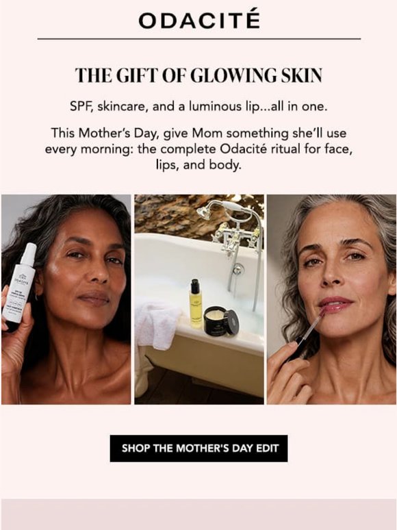 The Mother's Day edit: face, lips & body