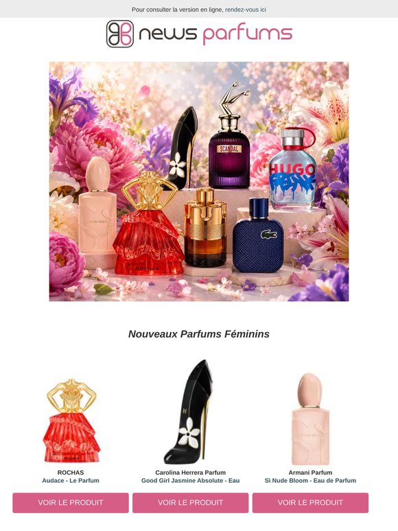 Les Nouveautés Parfums de Printemps sont là