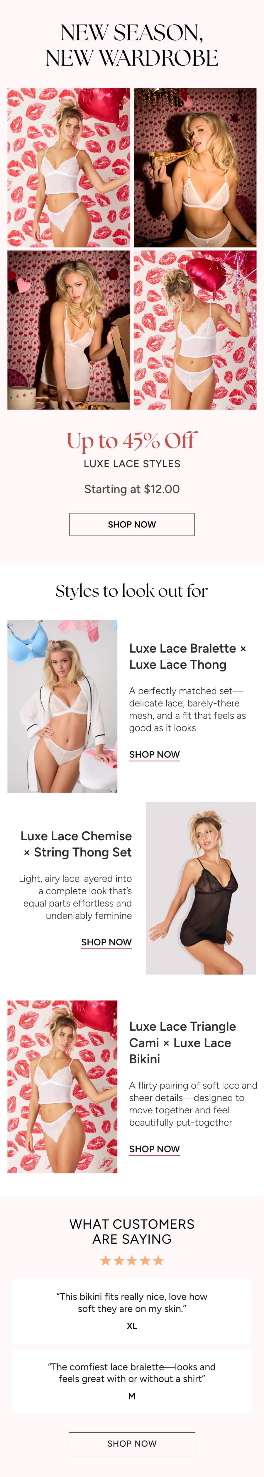 New Season new wardrobe