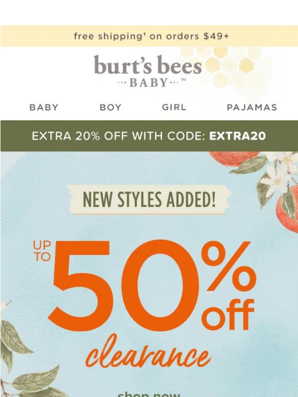 New Styles Added | Up to 50% Off Clearance
