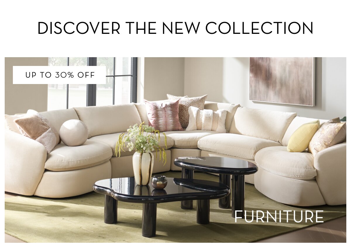 Shop furniture, up to 30% off