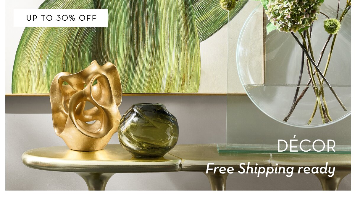 Shop decor, up to 30% off