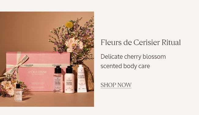 FLEURS DE CERISIER RITUAL | DELICATE CHERRY BLOSSOM SCENTED BODY CARE | SHOP NOW