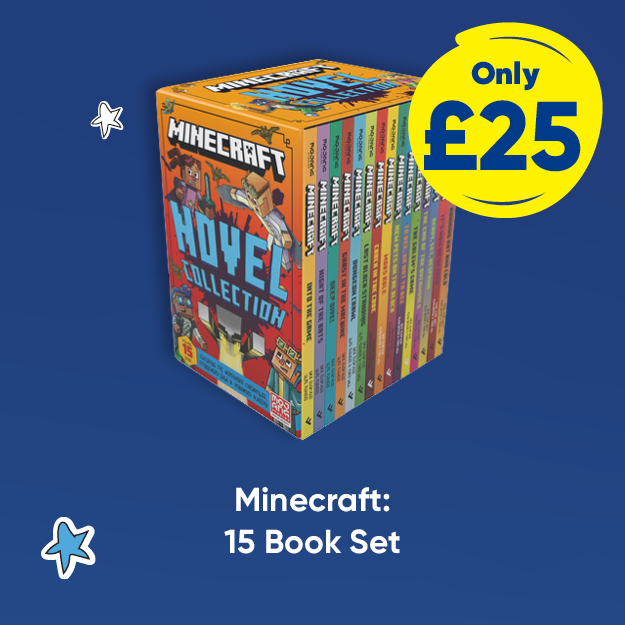 Minecraft: 15 Book Set only £25