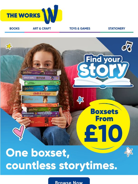 One boxset, countless storytimes