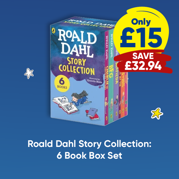 Roald Dahl Story Collection: 6 Book Box Set only £15 save £32.94