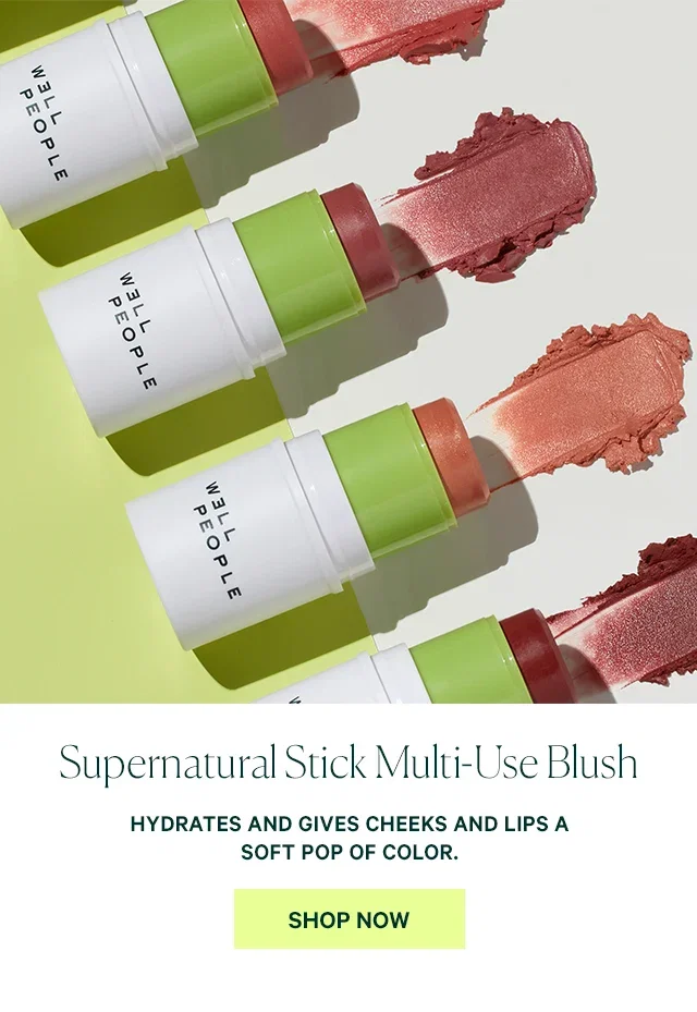 Supernatural Stick Multi-Use Blush HYDRATES AND GIVES CHEEKS AND LIPS A SOFT POP OF COLOR.  SHOP NOW