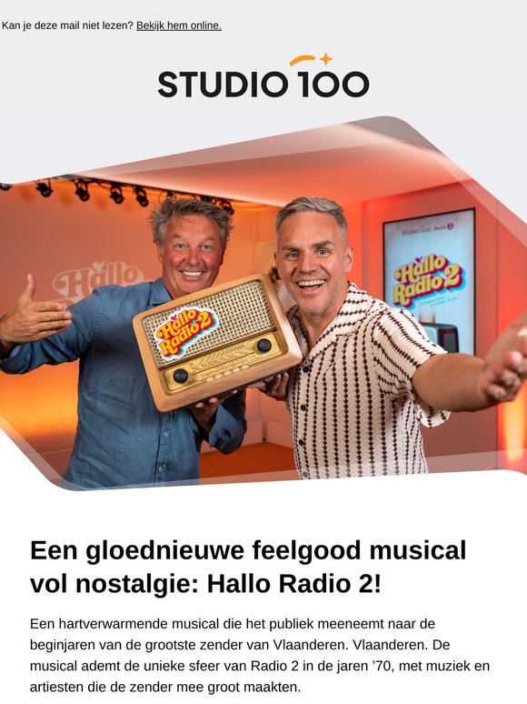 Gert Verhulst had heel groot nieuws deze ochtend! 📻
