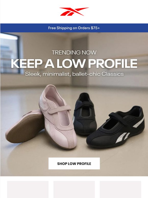 Ballet-Inspired, Low-Profile Sneakers