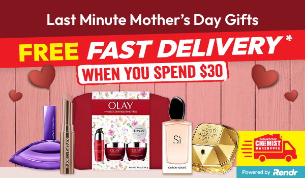 Free Fast Delivery* when you spend $30