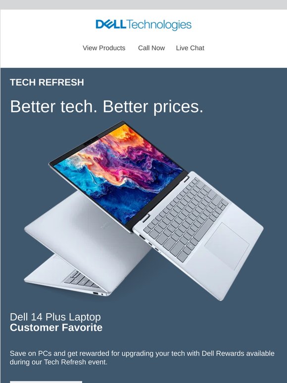 Tech Refresh event is happening now.