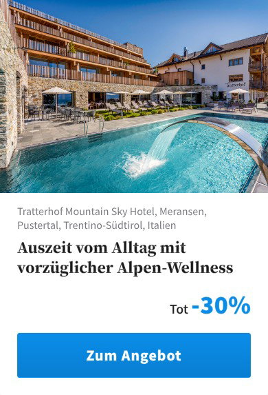 Auszeit vom Alltag mit vorzüglicher Alpen-Wellness