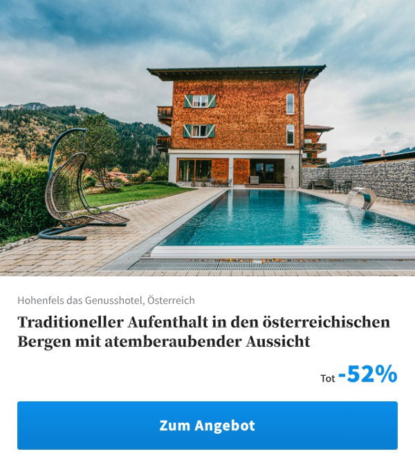 Traditioneller Aufenthalt in den österreichischen Bergen mit atemberaubender Aussicht