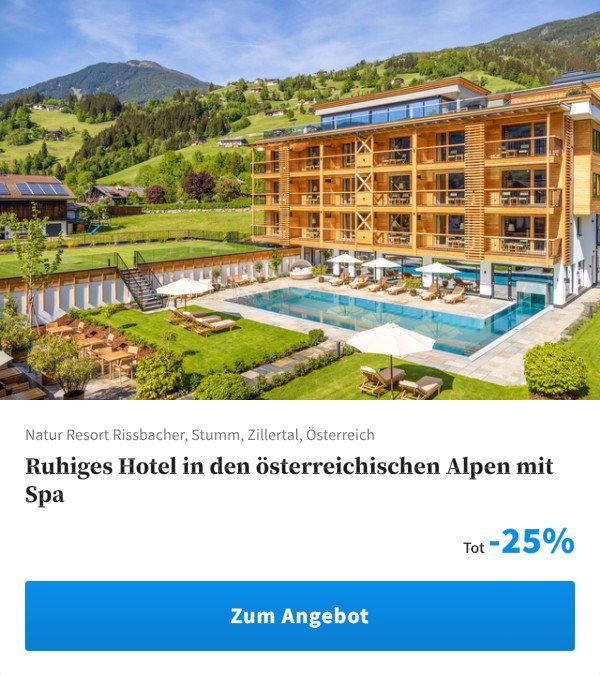 Ruhiges Hotel in den österreichischen Alpen mit Spa