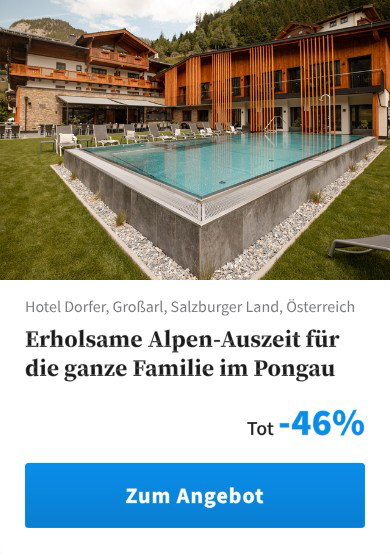 Erholsame Alpen-Auszeit für die ganze Familie im Pongau