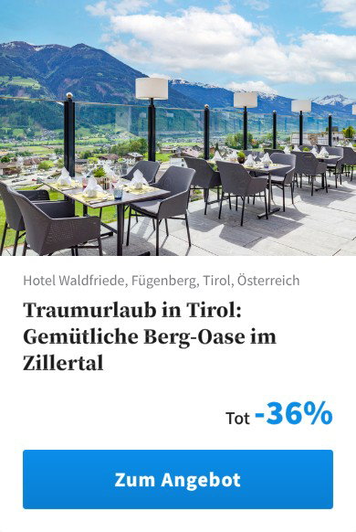 Traumurlaub in Tirol: Gemütliche Berg-Oase im Zillertal
