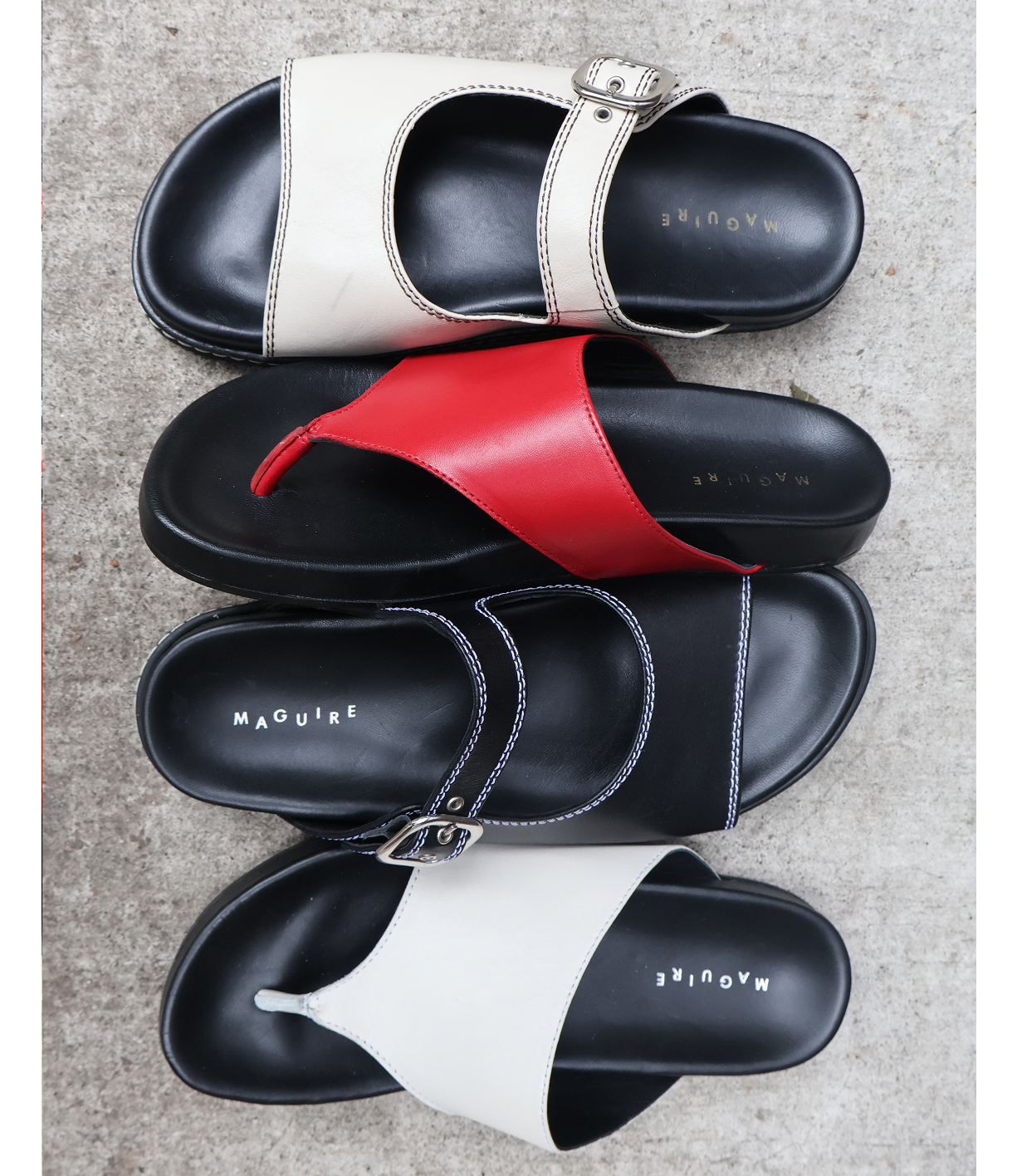 Our selection of sandals